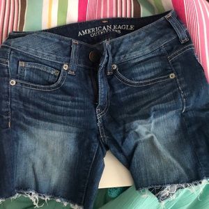 American Eagle midi shorts
